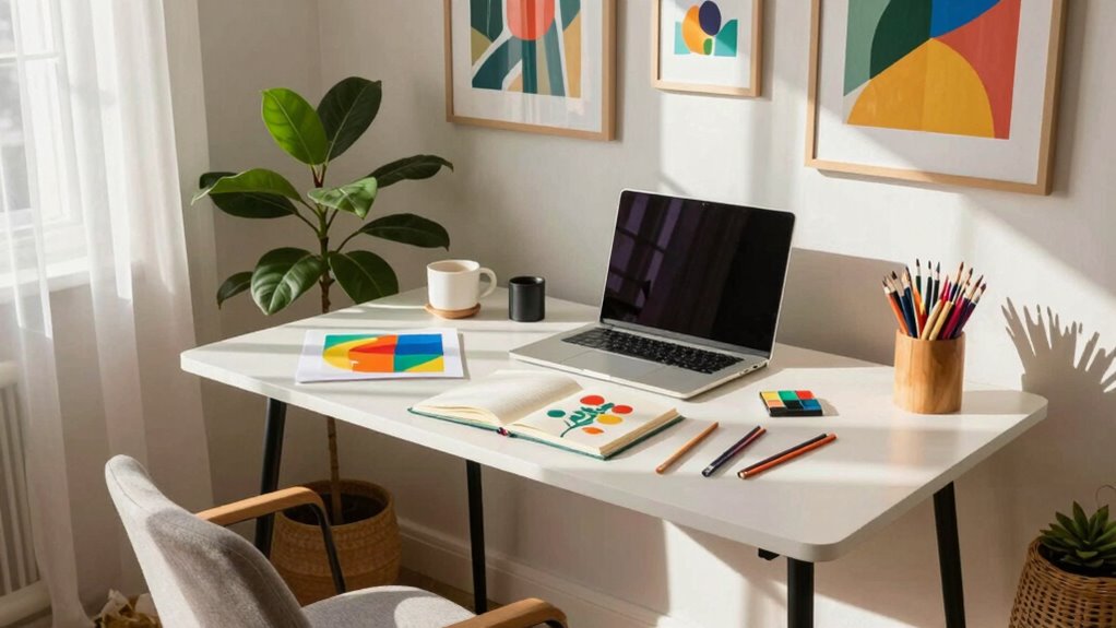 inspiring and functional workspace
