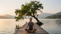 maintain calm during transition