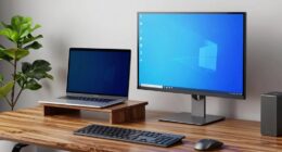 optimal monitor height adjustment
