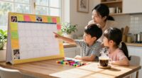 shared calendar reduces stress