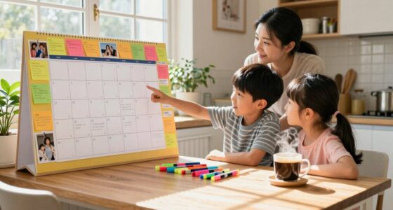 shared calendar reduces stress