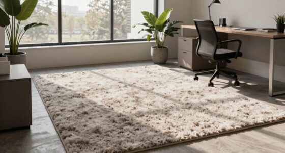 soft rugs enhance calmness