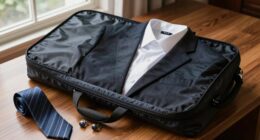 wrinkle free travel garment bag