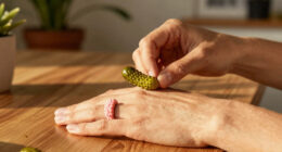 Pickle-Inspired Pinky Rings