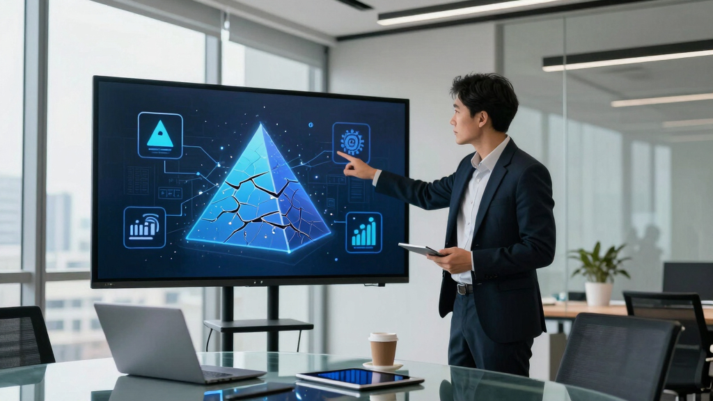 The pyramid cracks. What agentic AI does to the consulting leverage model.