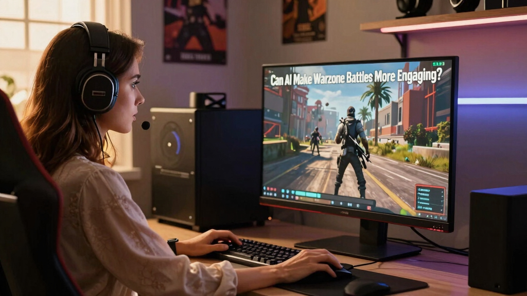 Can AI Make Warzone Battles More Engaging?