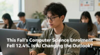 This Fall’s Computer Science Enrollment Fell 12.4%. Is AI Changing The Outlook?