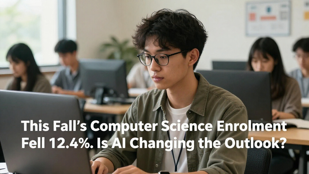 This Fall’s Computer Science Enrollment Fell 12.4%. Is AI Changing The Outlook?